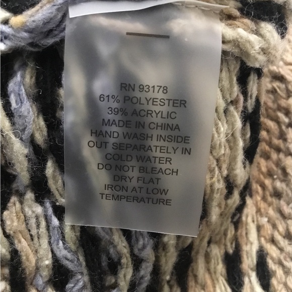 Magaschoni Tan and Black Patterned sweater - Picture 10 of 15